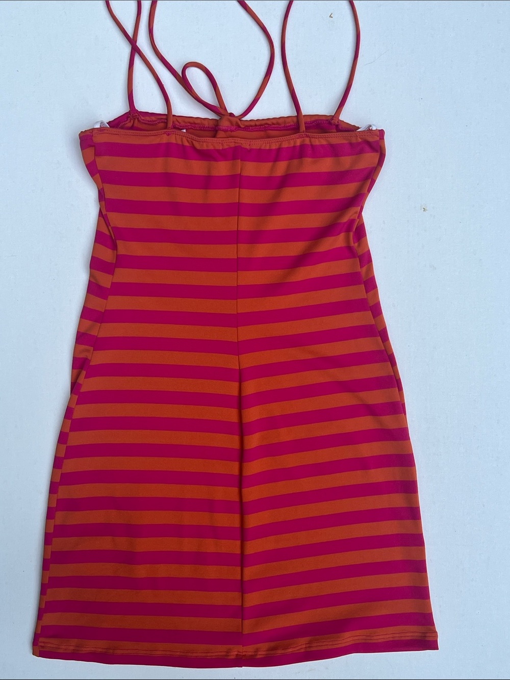 🦩Vtg striped beach dress🦩 - Picture 5 of 10